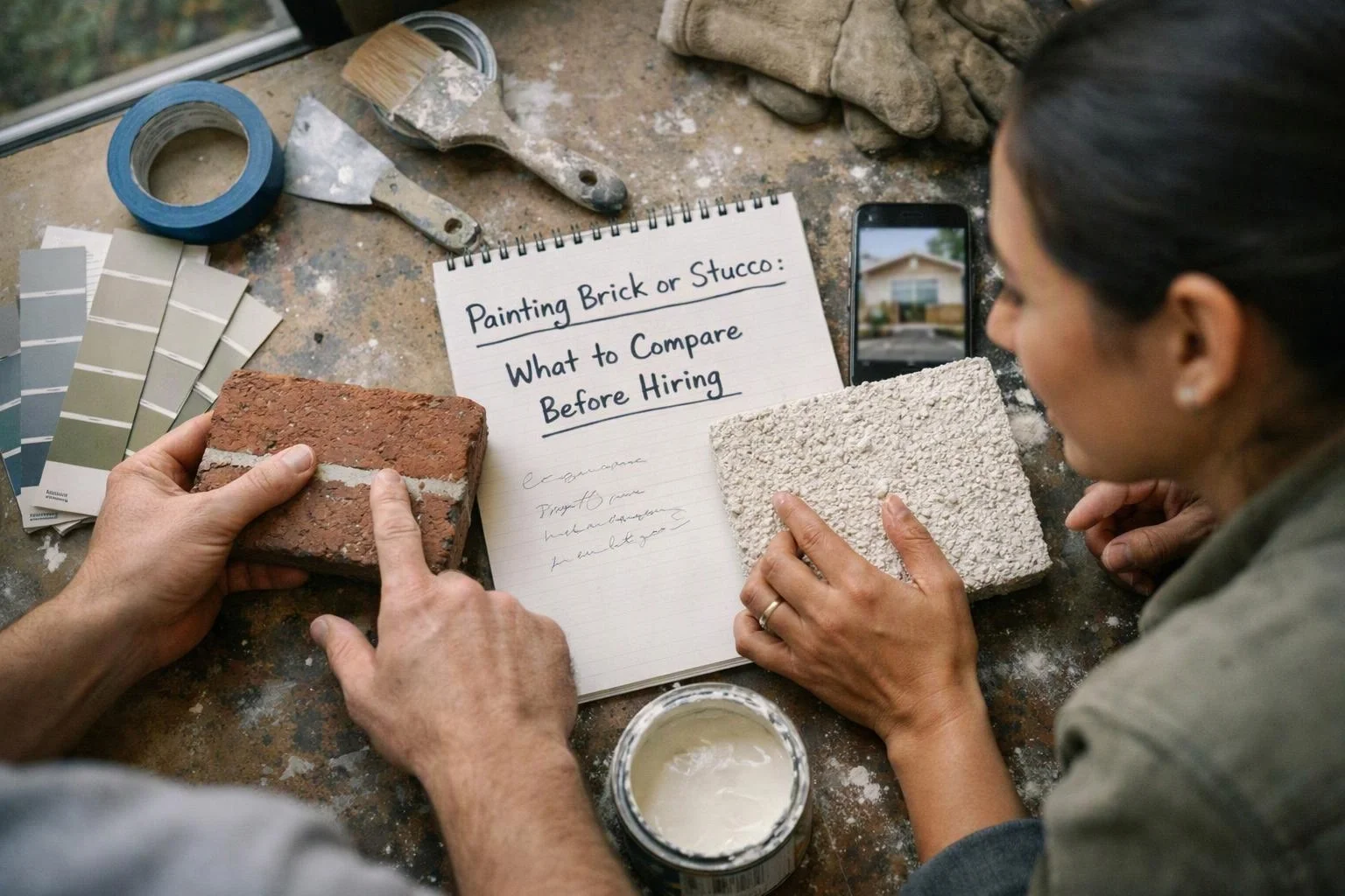 Painting Brick or Stucco: What to Compare Before Hiring in Bellevue, Washington