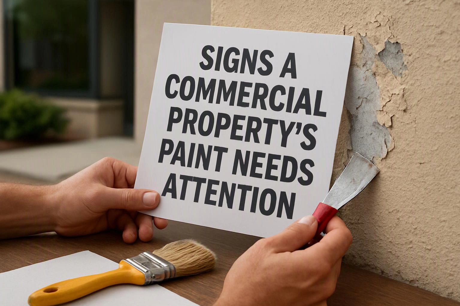 Signs a Commercial Property’s Paint Needs Attention