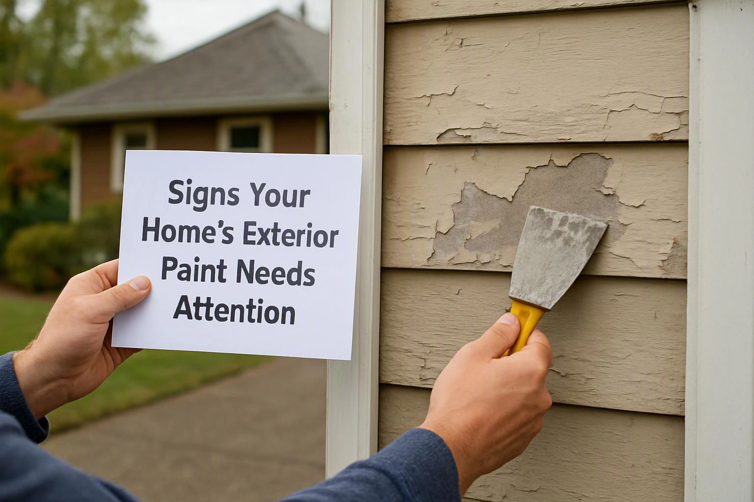 Signs Your Home’s Exterior Paint Needs Attention